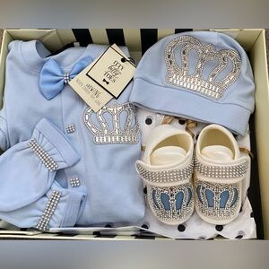 Itty Bitty Toes Angel Wings Jewels Set